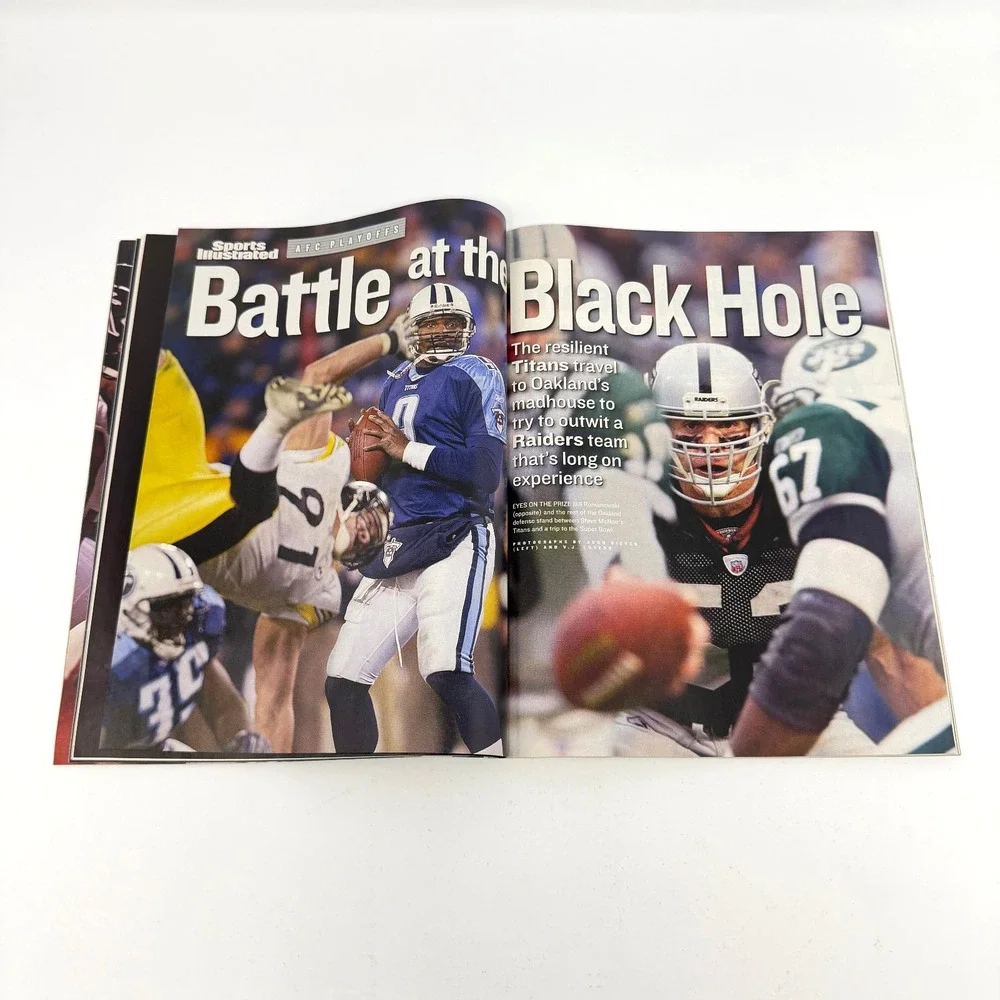 Sports Illustrated Jan 20 2003 Rich Gannon Oakland Raiders Super Bowl NFL